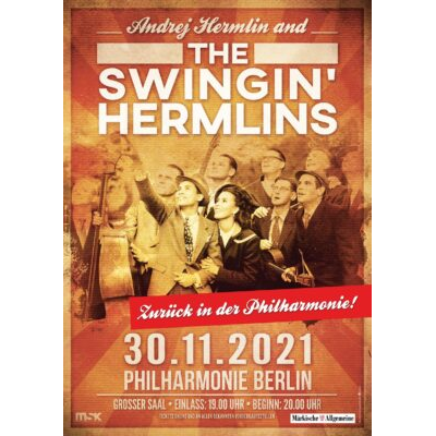 Andrej Hermlin and THE SWINGIN’ HERMLINS-Plakat©Uwe Hauth (Foto)+VISTON GFX Berlin (Artwork)_small.jpg